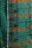 Woodentant women’s handloom cotton silk saree in sea Green with multicolor designer Leaf in pallu with blouse piece.